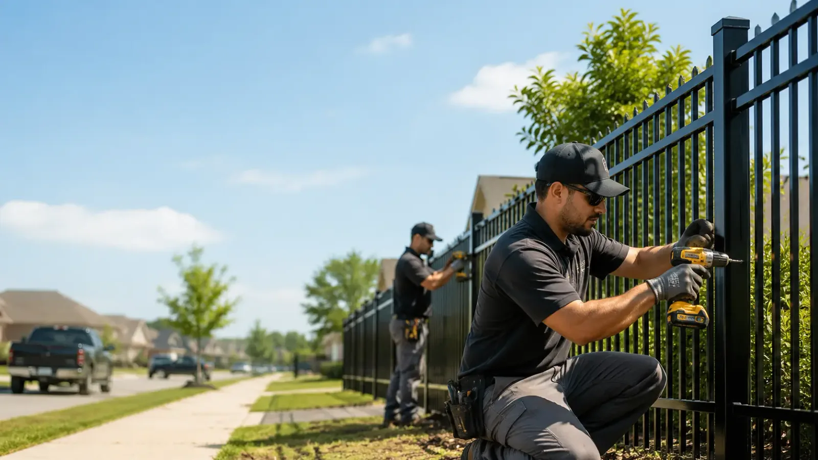Metal Fence Installation in Fontana, KS